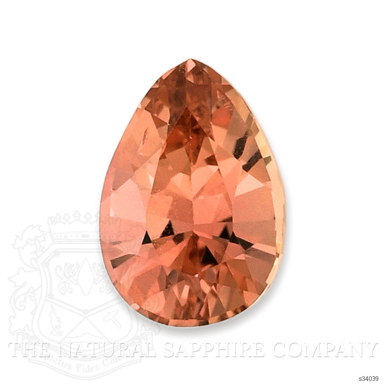 0.72 Ct. Padparadscha Sapphire from Ceylon (Sri Lanka)
