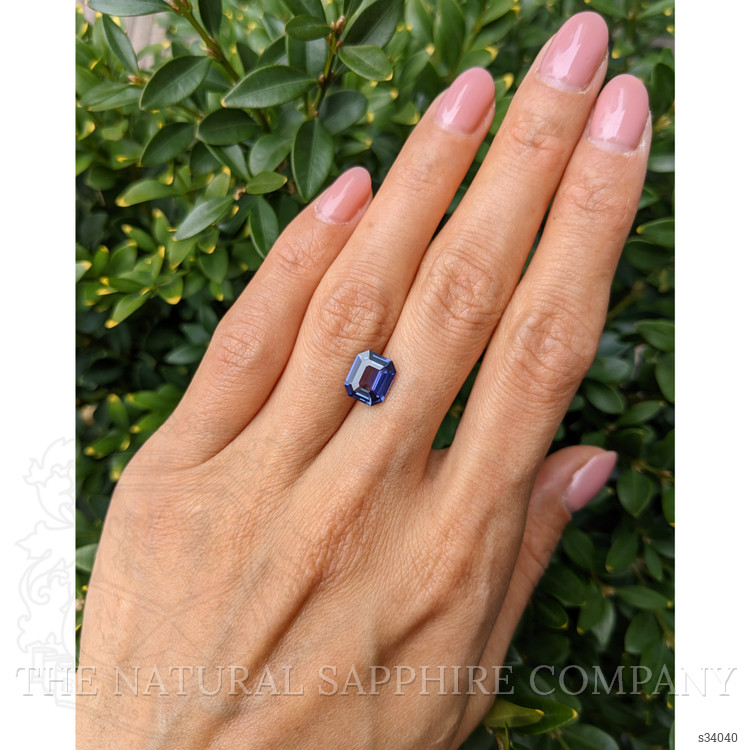 2.54 Ct. Bluish Purple Sapphire from Madagascar