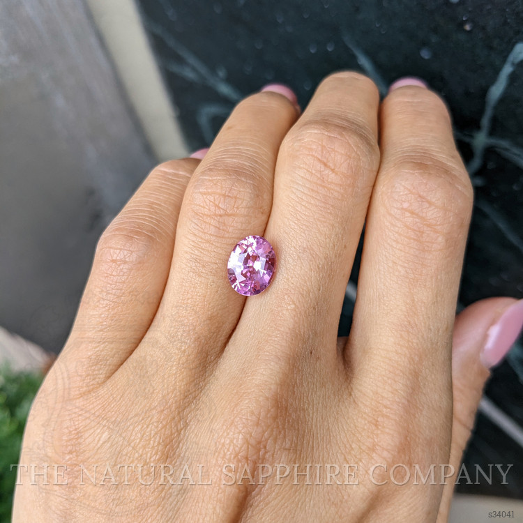 3.10 Ct. Pink Sapphire from Ceylon (Sri Lanka)