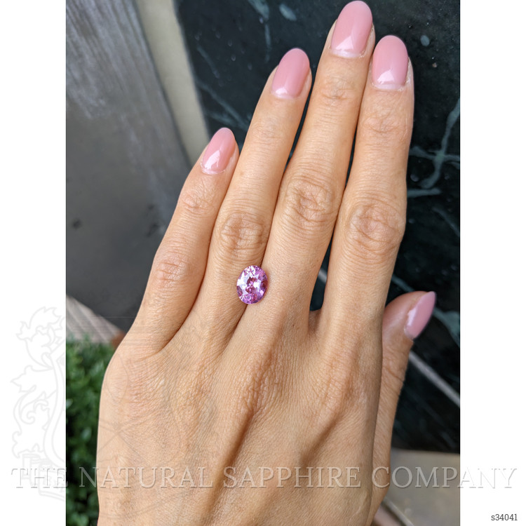 3.10 Ct. Pink Sapphire from Ceylon (Sri Lanka)