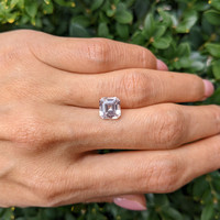 3.08 Ct. Peach Sapphire from Ceylon (Sri Lanka) Life Style