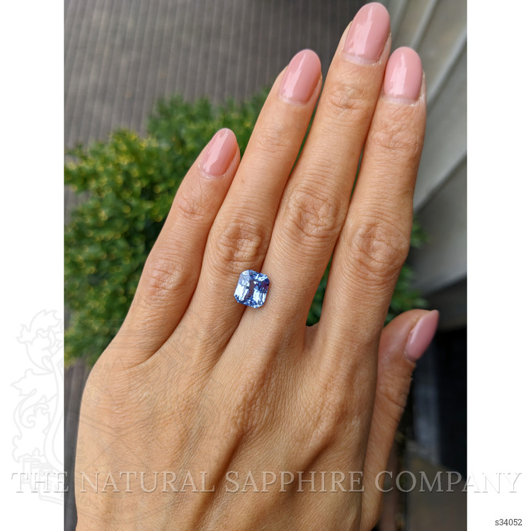 3.54 Ct. Blue Sapphire from Ceylon (Sri Lanka)
