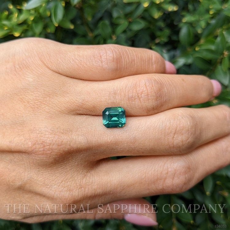 3.17 Ct. Green Sapphire from Madagascar