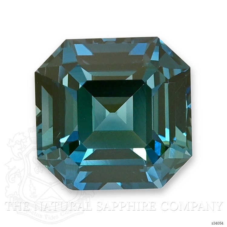 3.15 Ct. Greenish Blue Sapphire from Madagascar