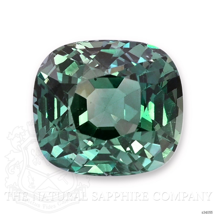 2.15 Ct. Bluish Green Sapphire from Madagascar