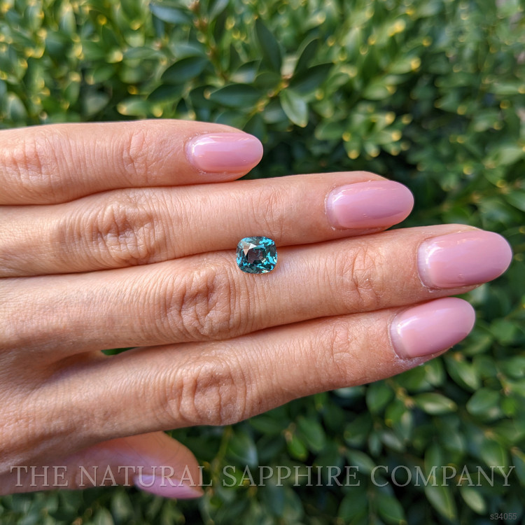 2.15 Ct. Bluish Green Sapphire from Madagascar