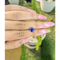1.78 Ct. Blue Sapphire from Ceylon (Sri Lanka) Life Style