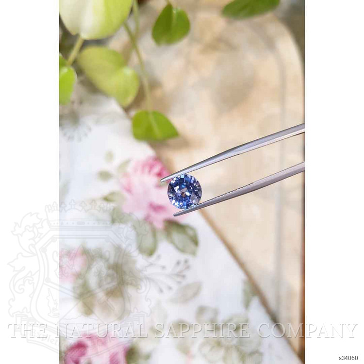 2.86 Ct. Blue Sapphire from Ceylon (Sri Lanka)