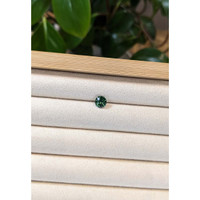 1.65 Ct. Bluish Green Sapphire from Madagascar Life Style