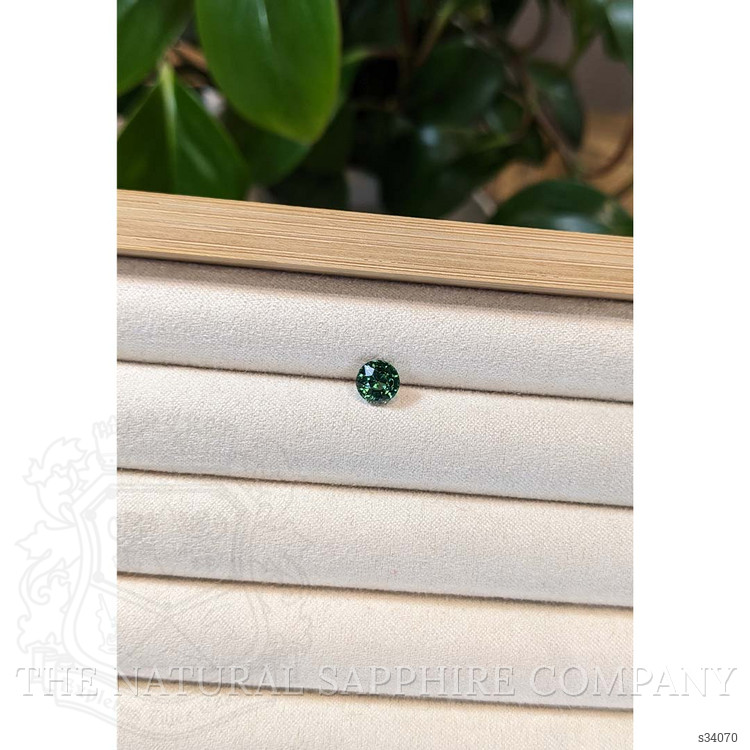 1.65 Ct. Bluish Green Sapphire from Madagascar