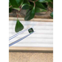 1.58 Ct. Green Sapphire from Madagascar Life Style