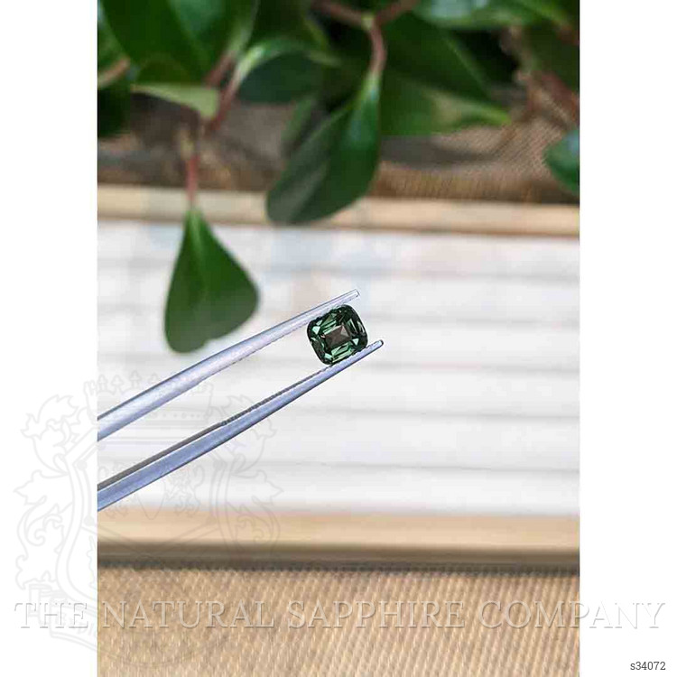 1.58 Ct. Green Sapphire from Madagascar