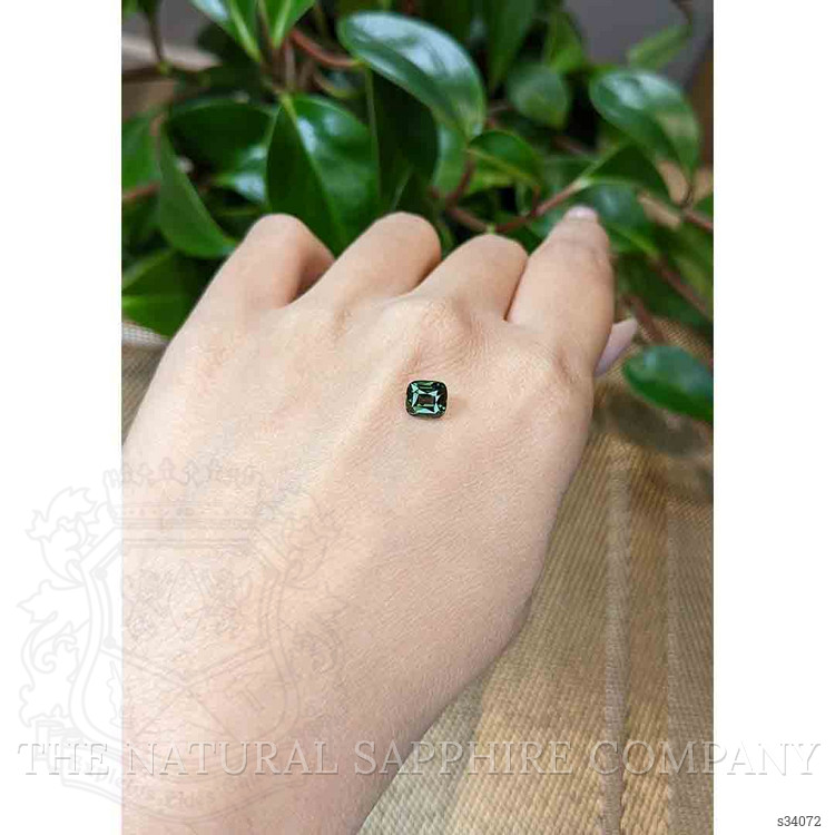 1.58 Ct. Green Sapphire from Madagascar