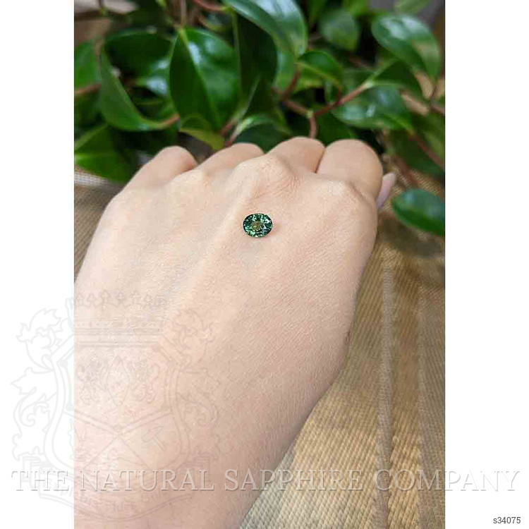 1.16 Ct. Green Sapphire from Madagascar