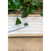1.16 Ct. Green Sapphire from Madagascar Life Style