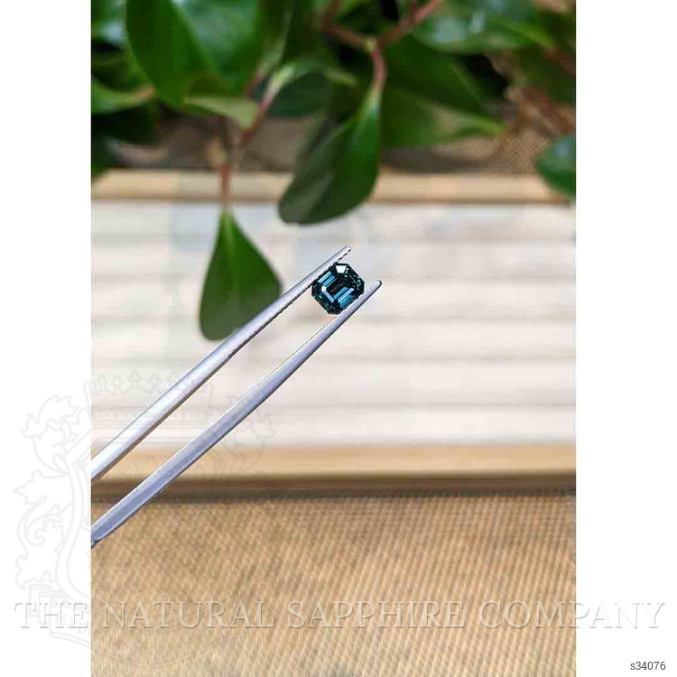 1.53 Ct. Greenish Blue Sapphire from Madagascar