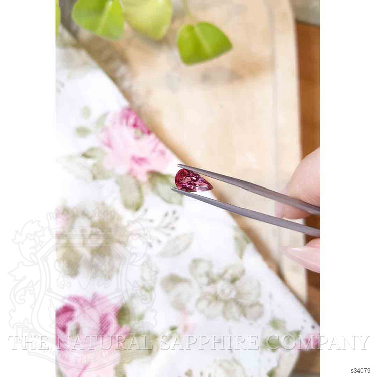1.62 Ct. Pink Sapphire from Ceylon (Sri Lanka)