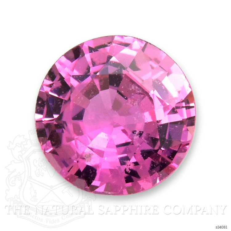0.81 Ct. Pink Sapphire from Ceylon (Sri Lanka)