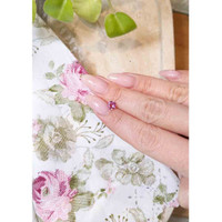 0.81 Ct. Pink Sapphire from Ceylon (Sri Lanka) Life Style