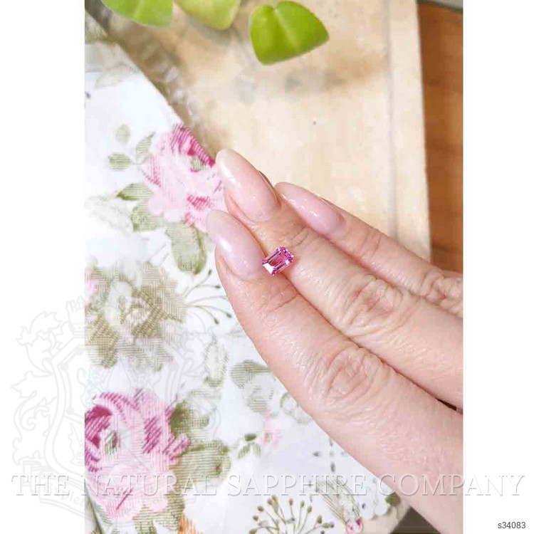 1.14 Ct. Pink Sapphire from Ceylon (Sri Lanka)