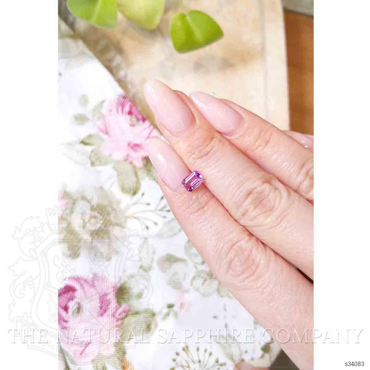 1.14 Ct. Pink Sapphire from Ceylon (Sri Lanka)