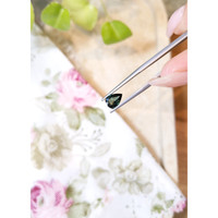 1.06 Ct. Bluish Green Sapphire from Madagascar Life Style