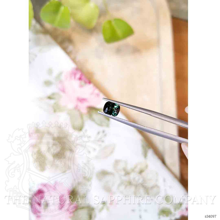 1.14 Ct. Bluish Green Sapphire from Australia