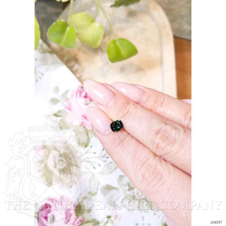 1.14 Ct. Bluish Green Sapphire from Australia