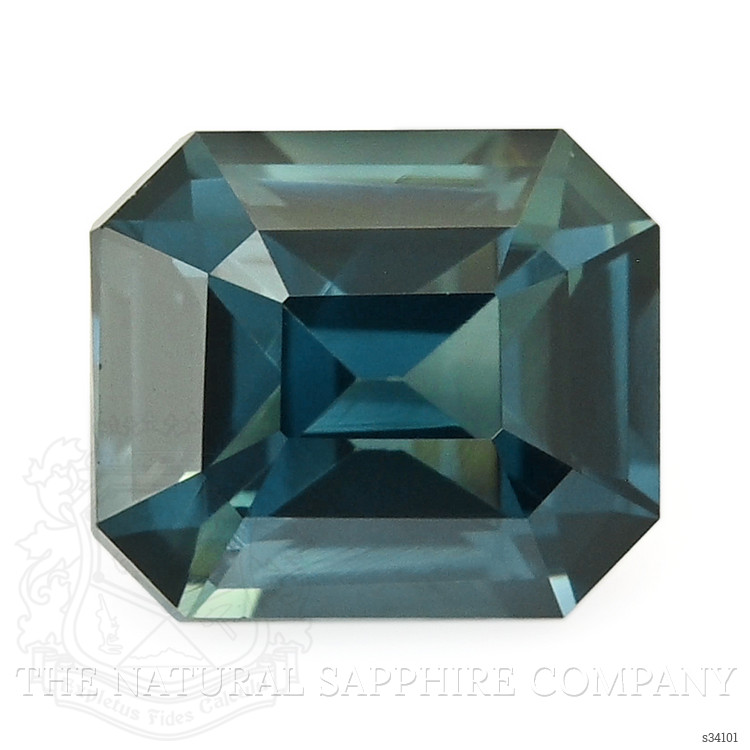 0.75 Ct. Bluish Green Sapphire from Madagascar