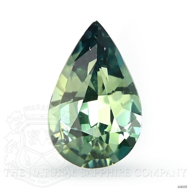 1.03 Ct. Bluish Green Sapphire from Madagascar