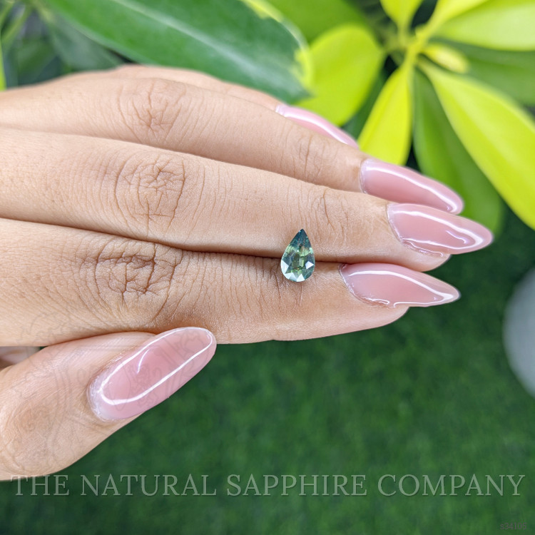 1.03 Ct. Bluish Green Sapphire from Madagascar