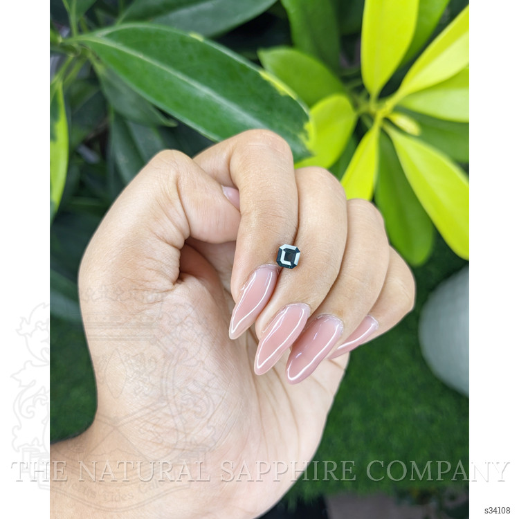 1.04 Ct. Greenish Blue Sapphire from Madagascar