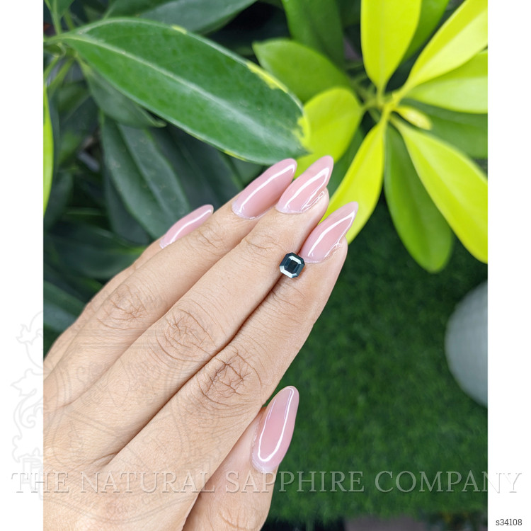 1.04 Ct. Greenish Blue Sapphire from Madagascar