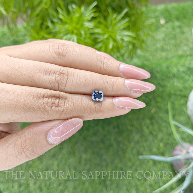 1.54 Ct. Greenish Blue Sapphire from Madagascar