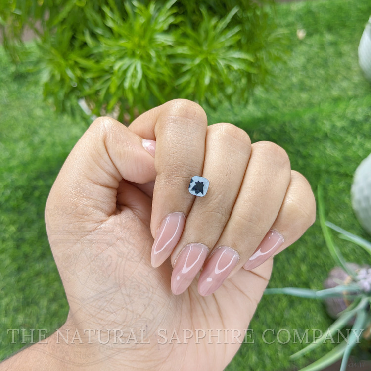 1.54 Ct. Greenish Blue Sapphire from Madagascar