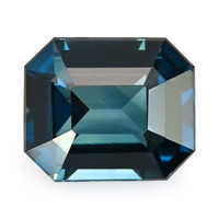 1.54 Ct. Greenish Blue Sapphire from Madagascar Video
