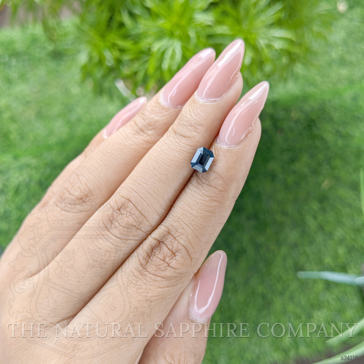 1.54 Ct. Greenish Blue Sapphire from Madagascar