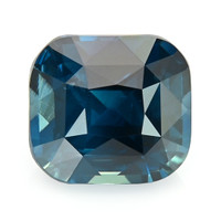 1.59 Ct. Greenish Blue Sapphire from Madagascar Video