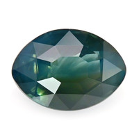 1.67 Ct. Bluish Green Sapphire from Madagascar Video