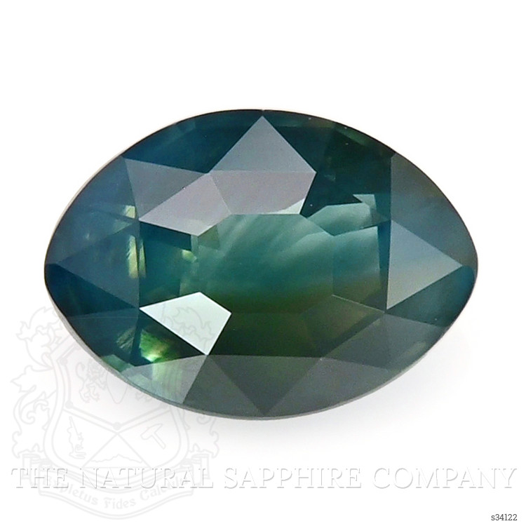 1.67 Ct. Bluish Green Sapphire from Madagascar