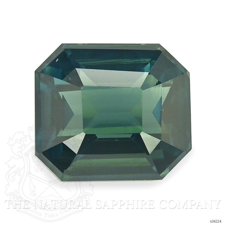 2.10 Ct. Bluish Green Sapphire from Madagascar