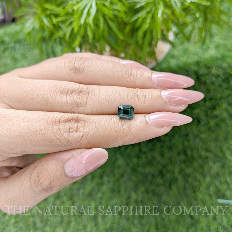 2.10 Ct. Bluish Green Sapphire from Madagascar