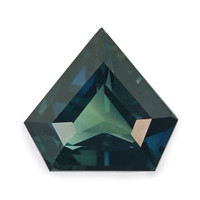 2.57 Ct. Bluish Green Sapphire from Madagascar Video