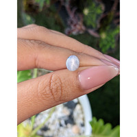 2.09 Ct. Bluish Grey Star Sapphire from Ceylon (Sri Lanka) Life Style