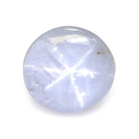 2.39 Ct. Greyish Blue Star Sapphire from Ceylon (Sri Lanka) Video