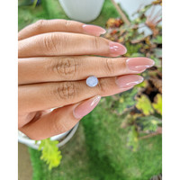 2.39 Ct. Greyish Blue Star Sapphire from Ceylon (Sri Lanka) Life Style