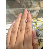 1.19 Ct. Purple Star Sapphire from Ceylon (Sri Lanka) Life Style