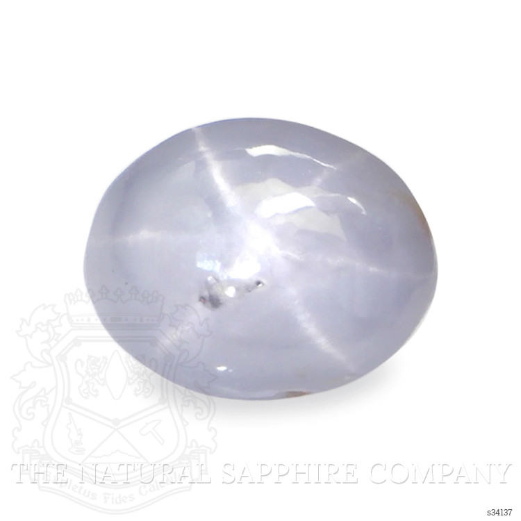 0.82 Ct. Grey Star Sapphire from Ceylon (Sri Lanka)