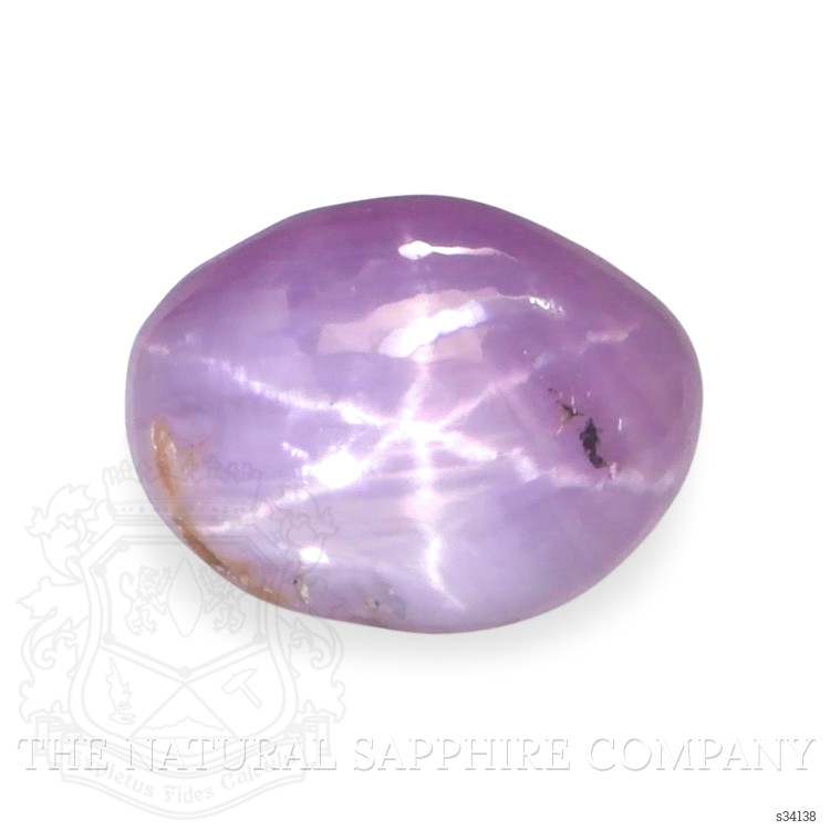 0.71 Ct. Purplish Pink Star Sapphire from Ceylon (Sri Lanka)