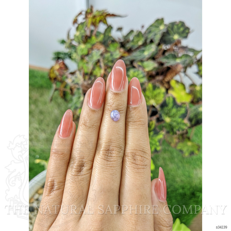 1.06 Ct. Purple Star Sapphire from Ceylon (Sri Lanka)